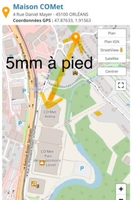 Maison Comet Avec Jardin Et Parking Орлеан Екстериор снимка